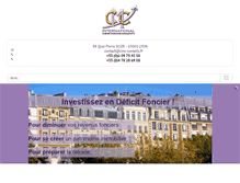 Tablet Screenshot of cmc-conseils.fr